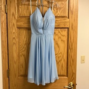 Sky Blue homecoming dress
